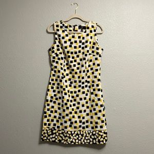 Black & yellow dress